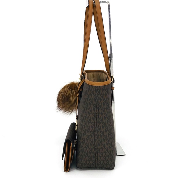 3PCS Michael Kors MD Carryall Tote Wallet Charms - Picture 3 of 8